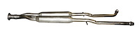 96646 Prebent Exhaust Pipe; 2009-2013 INFINITI G37 Rear, 2007-2008 INFINITI G35 Rear