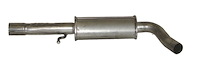 AU30145 Exhaust Muffler; 2000-2006 Audi TT Center