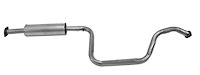 DA28145 Exhaust Resonator; 1995-1999 Nissan Maxima, 1999, 1996 INFINITI I30