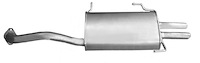 DA35707 Exhaust Muffler; 2002-2004 INFINITI I35 Rear, 2000-2001 INFINITI I30 Rear