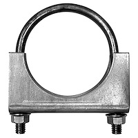 H300 Exhaust Clamp; Fits Select Chevrolet/GMC