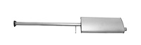 HD20705 Exhaust Muffler; 2003-2004 Honda Pilot Center, 2001-2002 Acura MDX Center
