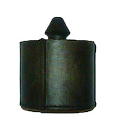 HW420300 Exhaust Rubber Buffer; 1986-1991 Mercedes-Benz 420SEL, 560SEL, 560SEC, 1988-1991 Mercedes-Benz 300SE, 300SEL