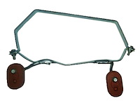 HW430680 Exhaust Muffler Hanger Kit; 2002-2004 Mini Cooper, 2002-2004 Mini Cooper Rear