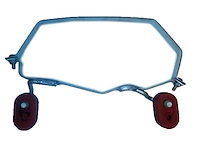 HW430681 Exhaust Muffler Hanger Kit; 2002-2004 Mini Cooper, 2002-2004 Mini Cooper Rear