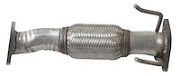 HY7841 Exhaust Pipe; 2011-2013 Kia Sorento Front, 2010-2012 Hyundai Santa Fe Front