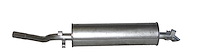 ME2607 Exhaust Muffler; 1977-1983 Mercedes-Benz 240D Rear, 300D Rear, 300CD Rear