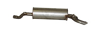 ME6247 Exhaust Muffler; 1981-1985 Mercedes-Benz 380SE Rear, 500SEL Rear, 500SEC Rear, 380SEC Rear, 380SEL Rear
