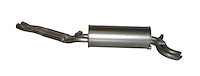 ME7407 Exhaust Muffler; 1986-1991 Mercedes-Benz 420SEL Rear, 560SEL Rear, 560SEC Rear