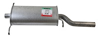 VW4957 Exhaust Muffler; 1990-1993 Volkswagen Cabriolet Rear