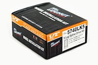 5740LK5 Closed End Chrome 1/2 in. Spline Lug Nut Kit, Long [20-Lug Kit]