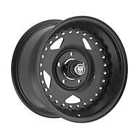 000SB-58065+00 Convo Pro 2.0 Wheel [Wheel Size: 15" x 8"] Satin Black Center with Satin Black Convo Lip