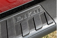 DZ16111 Textured Black Steel Side Steps 6 in. Oval Cab Length Fits Select Ram, Dodge, GM, Ford, Nissan, Toyota