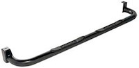 DZ370111 UltraBlack Powder Coated Steel Side Steps 3 in. Round Cab Length Select GM Blazer/Tahoe, C/K 1500/2500/3500, Yukon