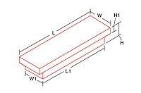 DZ6163N Specialty Series Single Lid Narrow Crossover Tool Box Select Suzuki, Isuzu, Mopar, GM, Ford, Nissan, Mitsubishi, Toyota