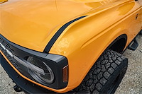 DZ4616 Fender Sight Hood Delete for 2021-2025 Ford Bronco