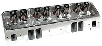 Assembled Platinum Pro 1 Aluminum Cylinder Head [Straight Plug]