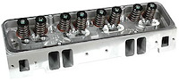Assembled Platinum Pro 1 Aluminum Cylinder Head [Straight Plug]