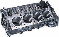 Little M Engine Block Small Block Chevy 9.025 in. Deck Height