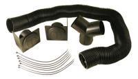 HVAC Louver Kit, 3 in. Dome-Style Louvers