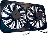 Jetstreme II Platinum-Series Electric Cooling Fan, Diameter: 12 in., Type: Dual