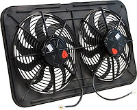 Jetstreme II Platinum Supreme-Series Electric Cooling Fan, Diameter: 12 in., Type: Dual