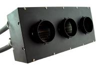 Stoker-Series Heater, (3) 3 in. Louver Outlets