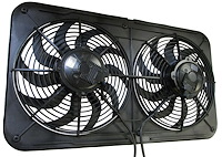 MSS26K 12 in. Jetstreme II Smart Start Dual Electric Fan, 2600 cfm