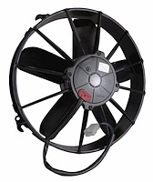 Champion-Series High-Profile Electric Cooling Fan, Diameter: 12 in., Type: Single