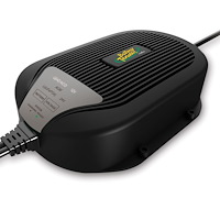 022-0258-DL-WH Weather-Resistant Battery Charger & Maintainer [5 amps@12V/2.5 amps@24V]