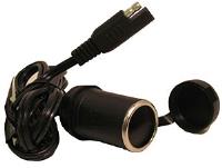 Female Cigarette Adaptor Black Quick Disconnect