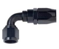 109016-BL Series 3000 90-Degree Swivel Hose End [-16 AN, Black]