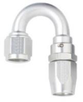 118010-CL Series 3000 180-Degree Swivel Hose End [-10 AN, Clear]