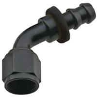 206006-BL Series 8000 Push-Lite Race Hose End 60-Degree