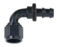 209010-BL Series 8000 Push-Lite Race Hose End 90-Degree