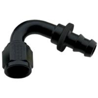 212006-BL Series 8000 Push-Lite Race Hose End 120-Degree