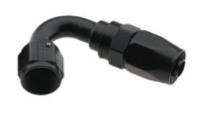 231216-BL AN Fitting [Series 2000 Pro-Flow, -16 AN Hose to -16 AN Female Threads, 120 Degree, Black]