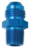 481607 Adapter Fitting [-8 AN Male to 1/4 in. NPT Male, Straight, Blue]