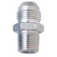 481611-CL Aluminum Straight Adapter - 816 -10 x 3/8 in. NPT