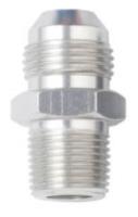 481616-CL Adapter Fitting [-16 AN Male to 1 in. NPT Male, Straight, Clearcoat]