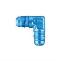 482108 Adapter Fitting [-8 AN Male to -8 AN Male, 90 Degree, Blue]