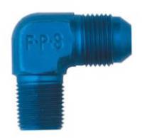 482288 Aluminum 90-Degree Adapter -8 x 1/2 in. NPT Blue