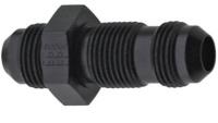 483216-BL Adapter Fitting [-16 AN Male to -16 AN Male, Straight, Black]