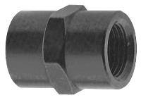 491001-BL Female Pipe Coupler Union [1/8 in. NPT, Straight, Black]