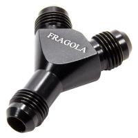 900609-BL AN Fitting [-8 AN Male to -6 AN Male to -6 AN Male, Black]