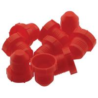 900902 Cap Fitting [-4 AN, Red]