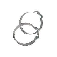 -12 AN Push-Lok Band Clamps, Pair