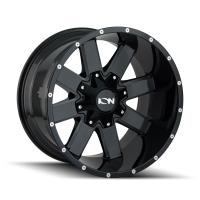 141-2978M ION Alloy 141 Wheel [Size: 20 in. x 9 in.] Gloss Black Milled Finish