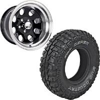 Baja Wheel & Mud Country Tire Kit Size: 15" x 10"