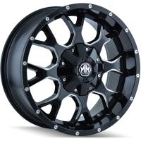Mayhem 8015 Series Warrior Wheel Size: 18" x 9"